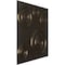 Ekena Millwork 19 5/8in. W x 19 5/8in. H Reece EnduraWall Decorative 3D Wall Panel Covers 2.67 Sq. Ft. WP20X20RECDB - alternate 4